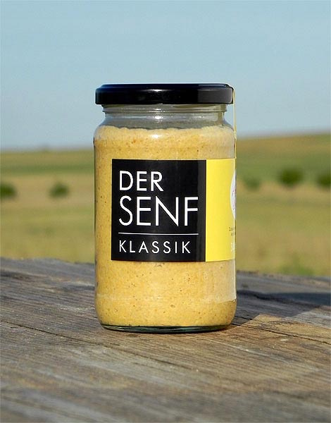 Berghof Einöd - Senf-Etikett